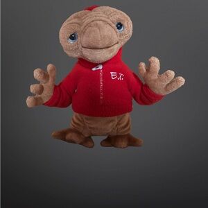 E.T. Reptile Plush Toy - Red and Brown